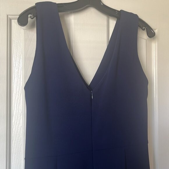 Woosea Navy Blue Tank Top Formal dress size XL - Picture 2 of 3